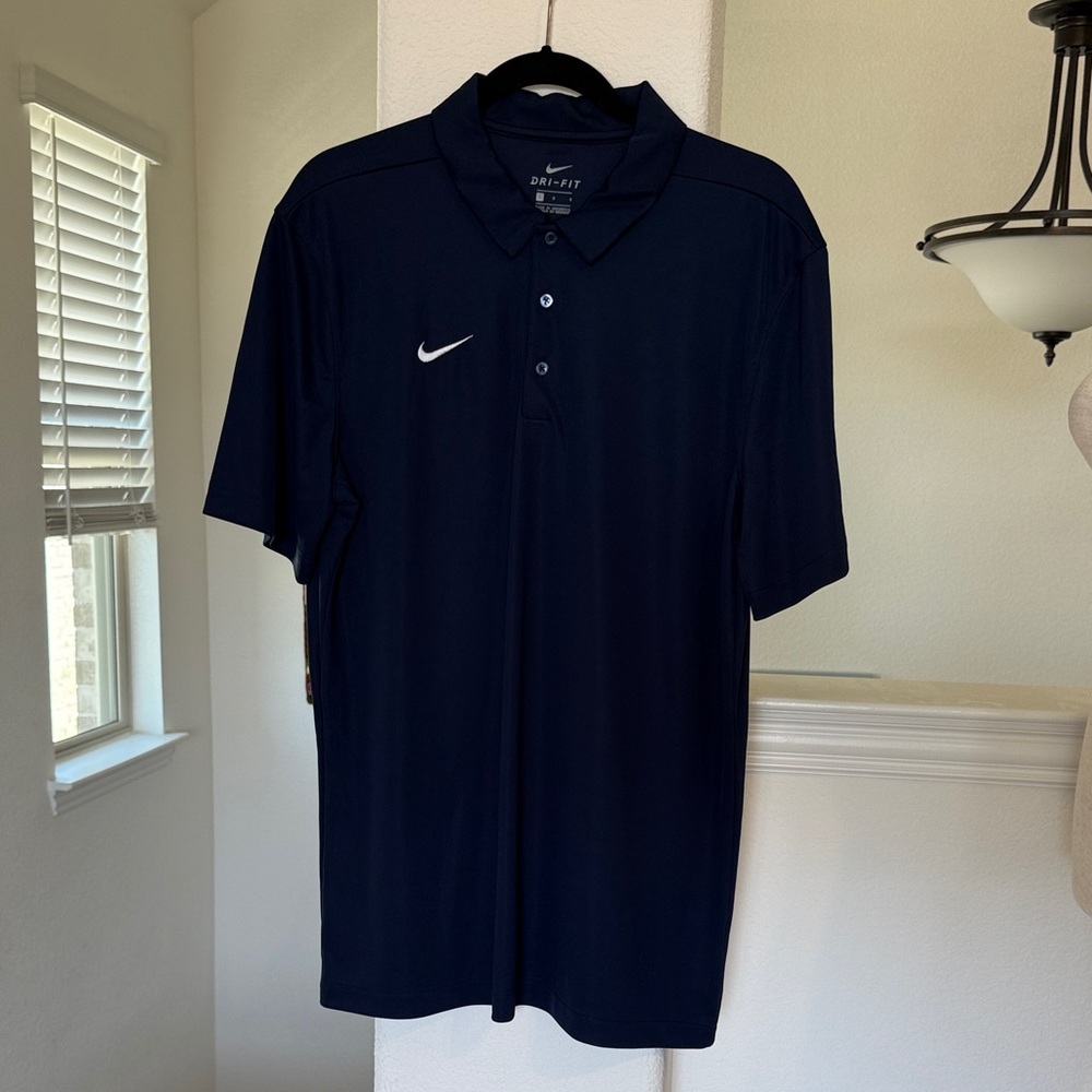Nike Men's Dark Blue Polo Shirt